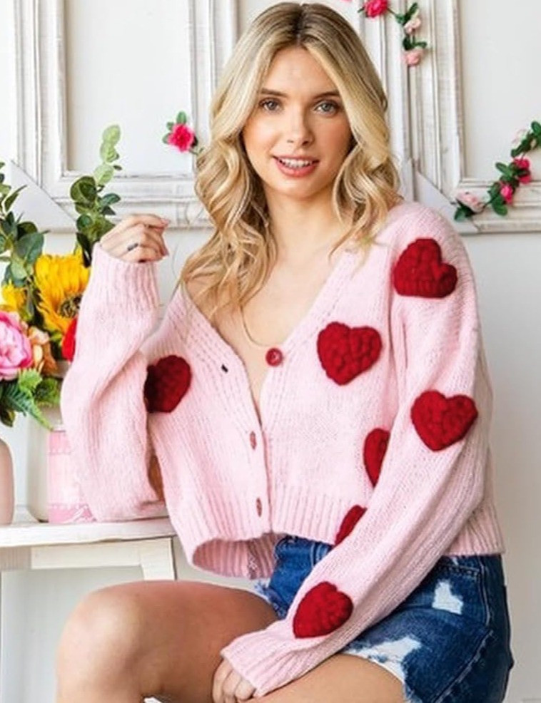 Valentines sweater women, heart sweater women, heart knit sweater women, Valentine’s Day sweater, Valentine apparel women, romantic sweater women, cream sweater with red hearts, pink heart sweater, love sweater women, cozy Valentine outfit, Valentine pullover women, heart print sweater women, cute Valentine top, Valentine gift for her, girlfriend Valentine gift, wife Valentine gift, romantic winter sweater, cozy knit pullover, soft knit sweater women, winter sweater women, aesthetic Valentine sweater, heart shirt women, red heart sweater, casual women sweater, oversized knit sweater, trendy Valentine outfit, couple date outfit women, February 14 outfit, Galentine’s Day outfit, cozy chic sweater, feminine knitwear, Amazon fashion women, Valentine clothing women, love theme sweater, cozy heart sweater, giftable women sweater, premium knit sweater, cold weather sweater, stylish winter pullover, sweet romantic top, women’s knit fashion, holiday sweater Valentine, cute heart pullover

#LTKSeasonal #LTKSaleAlert #LTKFindsUnder50