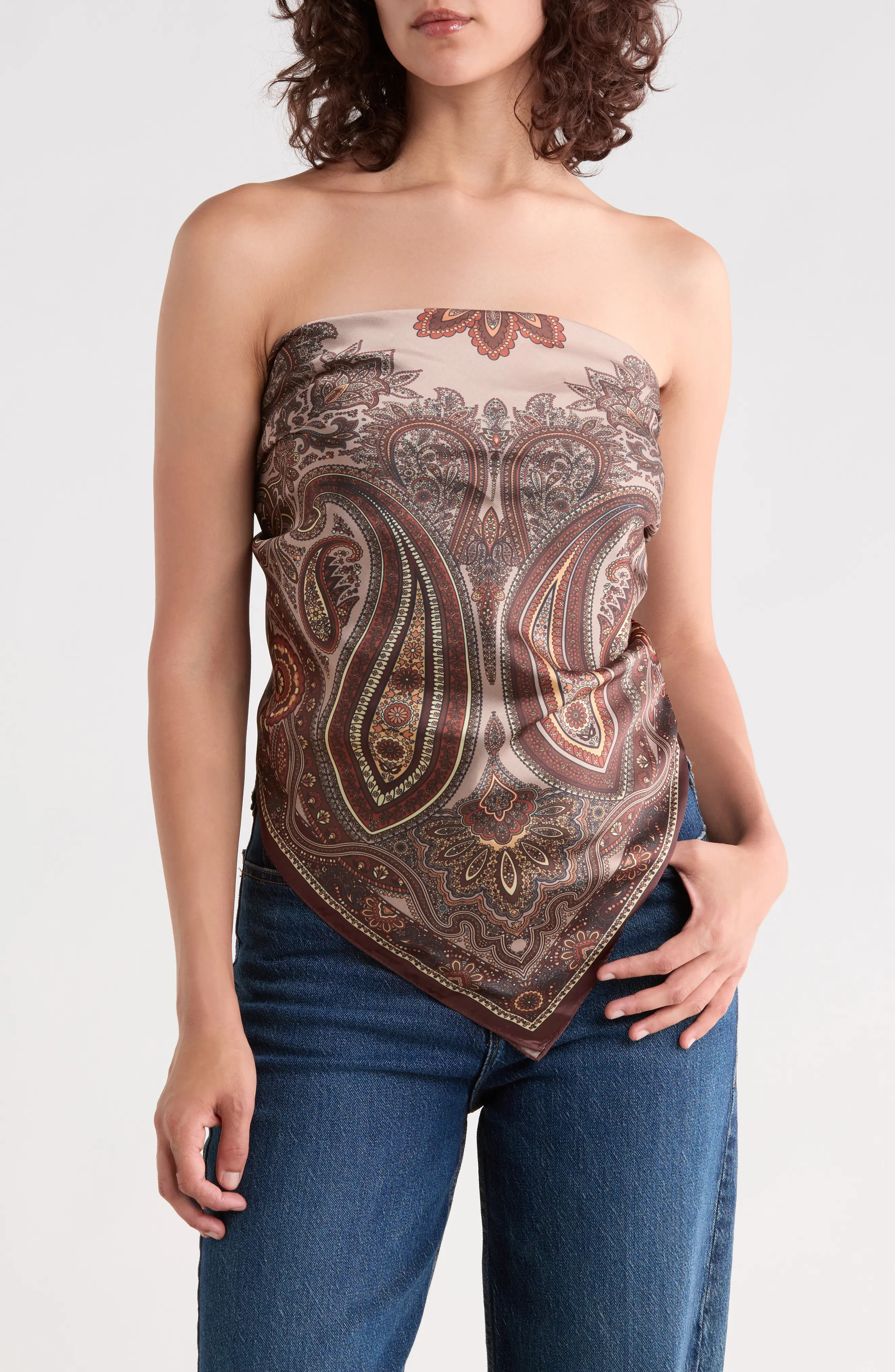 Steve Madden Paisley Square Scarf (Women) | Nordstromrack | Nordstrom Rack