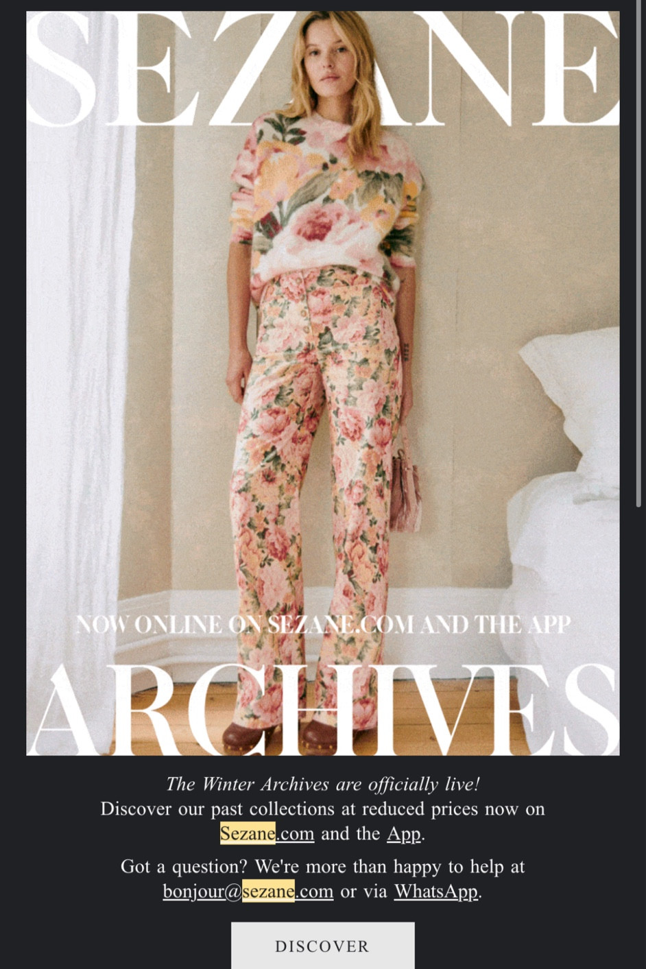 the annual sezane archive sale just opened, with tons of knits + pieces around 50-60% off!! highlighted a few of my faves, but they sell out FAST! 

#LTKSaleAlert #LTKFindsUnder100 #LTKWatchNow