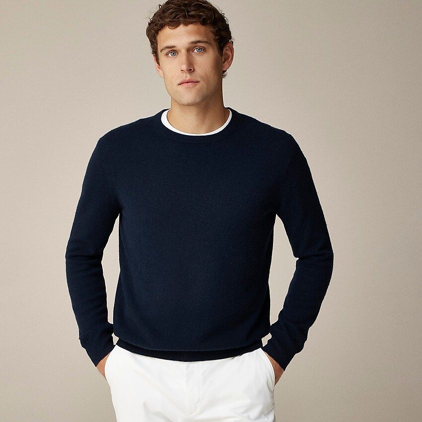 Cashmere crewneck sweater | J.Crew US