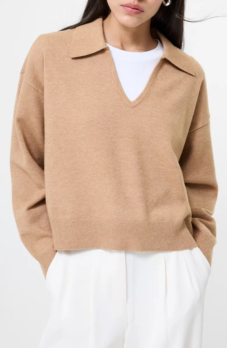 French Connection Sloane Johnny Collar Pullover | Nordstromrack | Nordstrom Rack