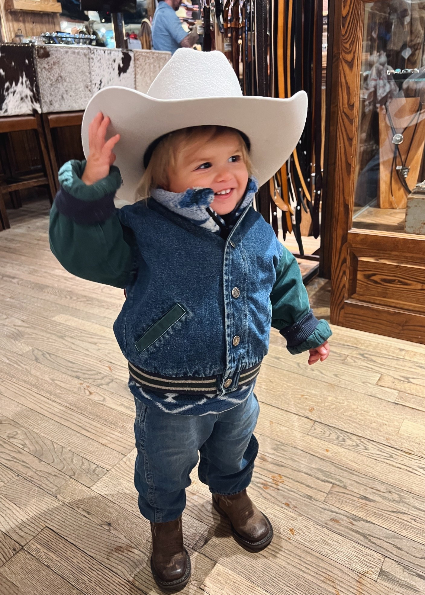 Should’ve been a Cowboy 🤠🐂 the cutest toddler boots 

#LTKBaby #LTKKids