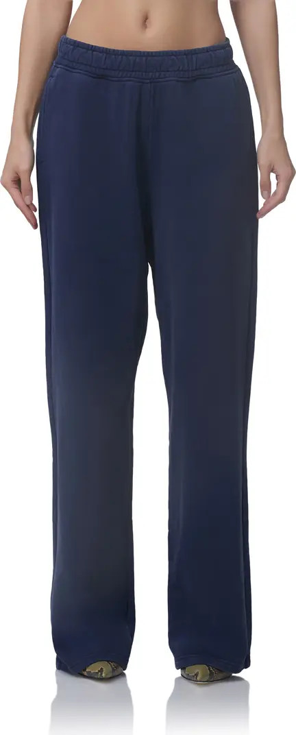 Finely Cotton Straight Leg Sweatpants | Nordstrom