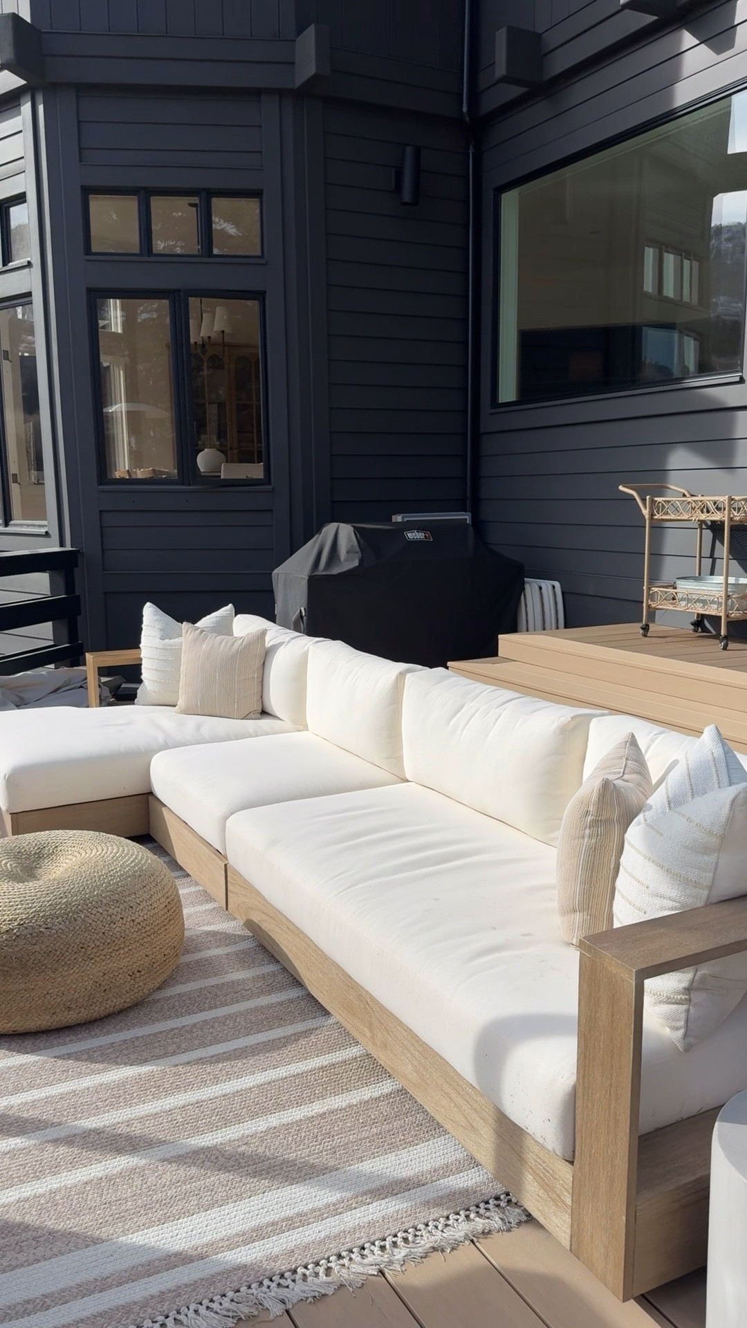 Outdoor patio setup is happening! Snow is melted abd spring is coming ☀️

Sofa
Sectional
Home 
Deck 

#LTKHome #LTKSeasonal