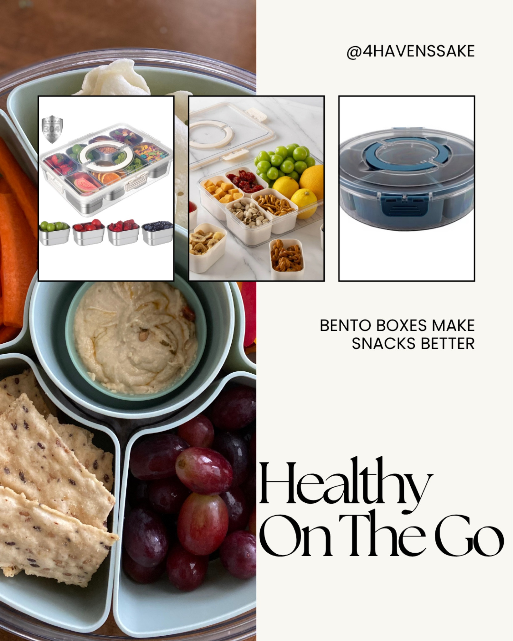 Pro tip: more veggies are consumed when they are prepared cut up and in a pretty snack box.  

I have this ready on busy church or sports nights.

#LTKHome #LTKGiftGuide #LTKFamily