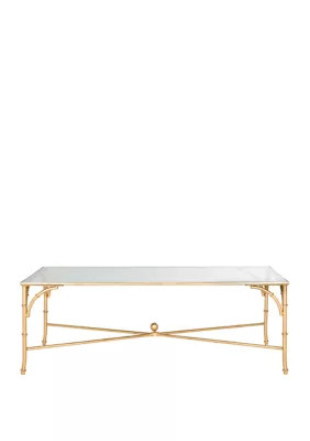 Safavieh Maurice Coffee Table, Gold | Belk