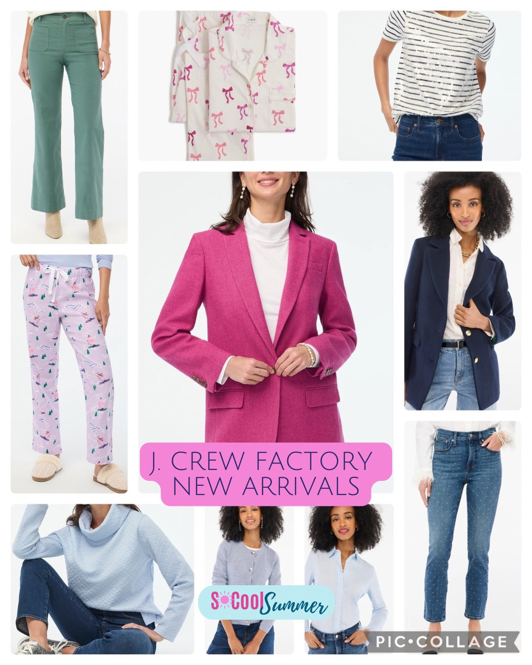 J Crew Factory new arrivals in time for Black Friday!

#hocsummer #coolsummer #lightsummer #truesummer #softsummer #pastelsummer #darksummer #brownsummer #sweetpeasummer #summerpalette #summerfinds

#LTKHoliday #LTKSaleAlert #LTKCyberWeek