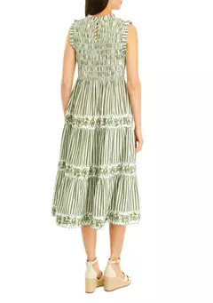 Crown & Ivy™ Women's Sleeveless Smocked Dress | Belk