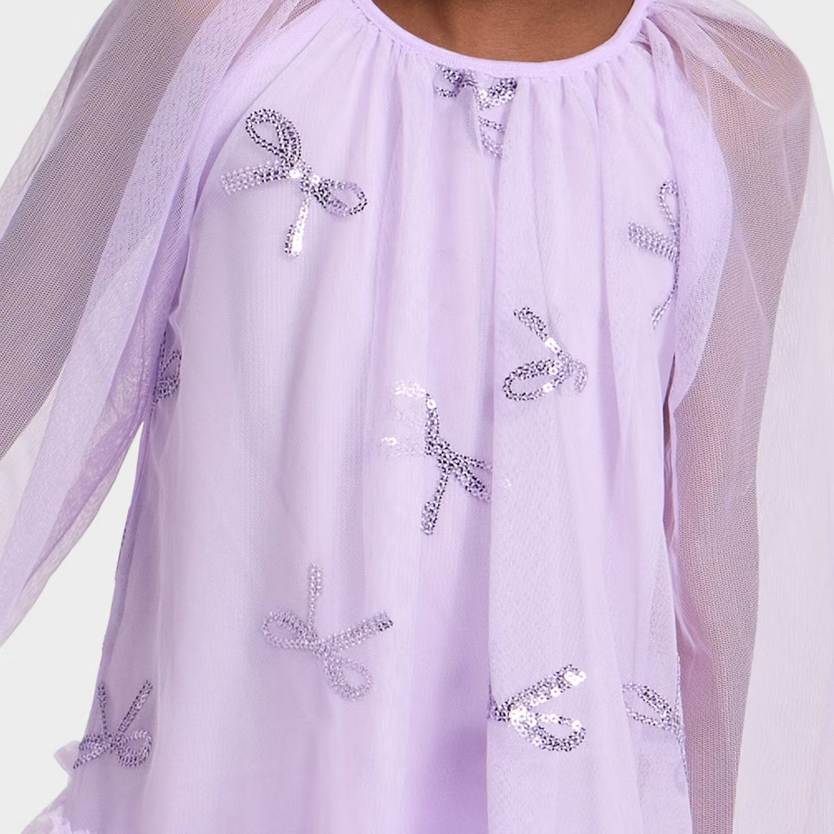 Toddler Girls' Bows Tulle Dress - Cat & Jack™ | Target