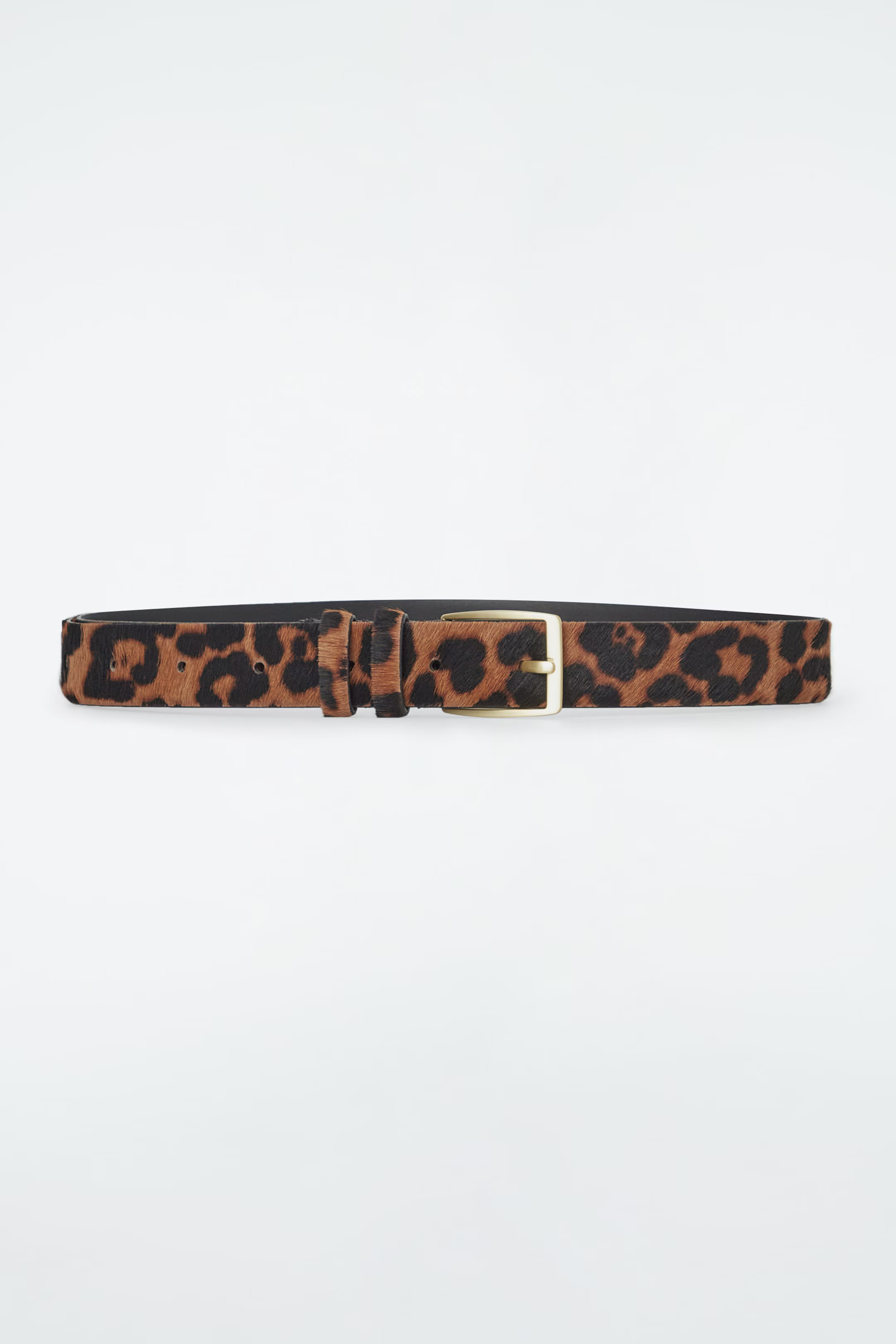 LEOPARD-PRINT PONY HAIR BELT - LEOPARD PRINT | COS (EU)