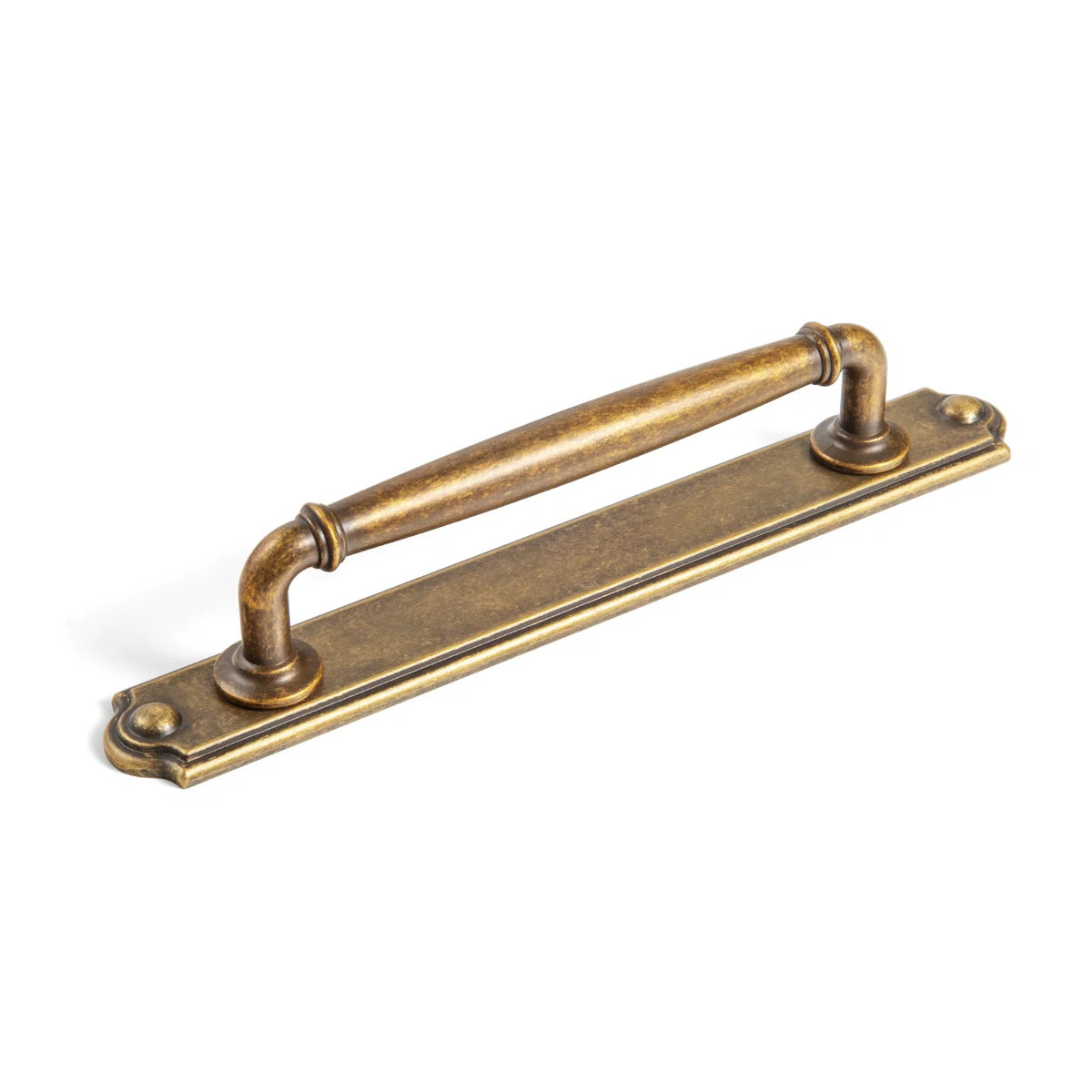 American Classic Antique Bar Pull With Backplate(Cban) (Set of 2) | Wayfair North America