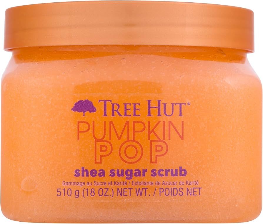 Tree Hut Pumpkin Pop Shea Sugar Scrub, 18 oz, Ultra Hydrating and Exfoliating Scrub for Nourishin... | Amazon (US)