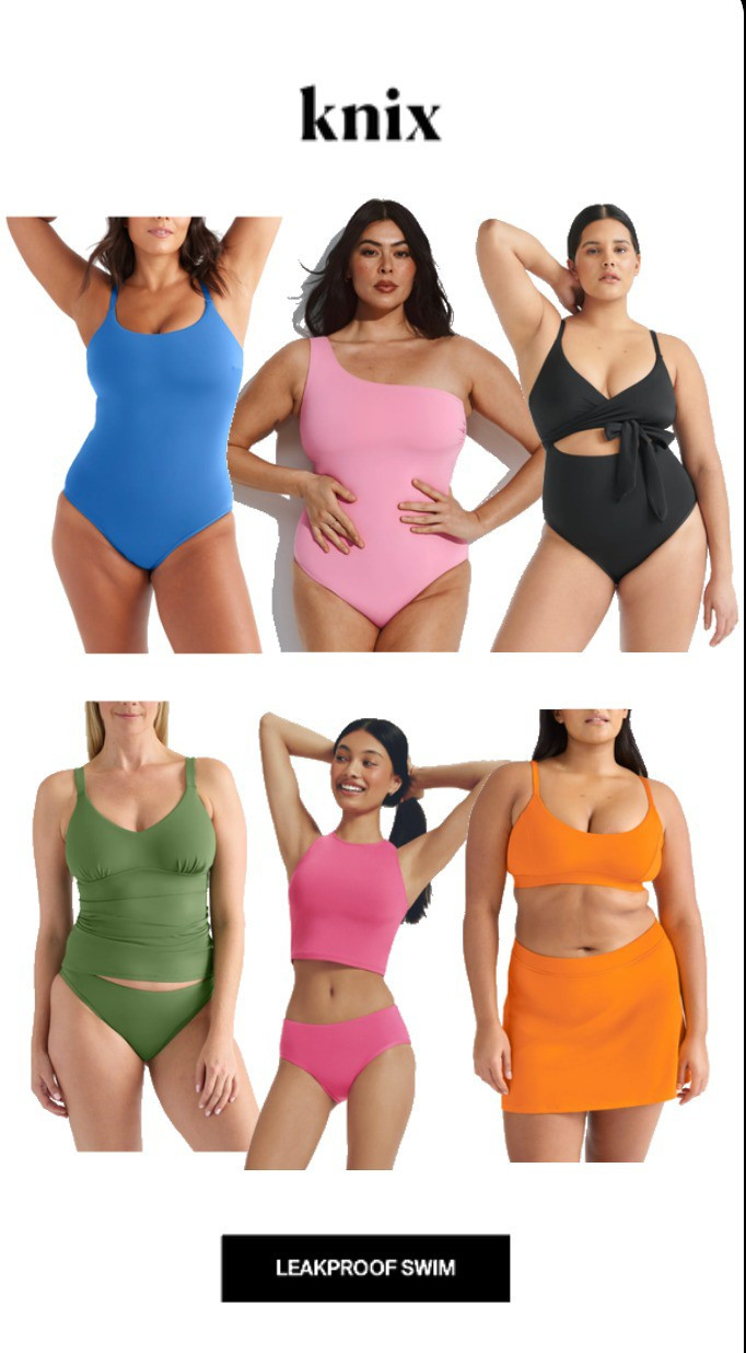 KNIX leak proof swimsuits 💕👙 Use code : cynthiaarodriguezzz for $$$ off your order 💕 #knixpartner #knixswim #knixlove

#LTKswim #LTKstyletip #LTKfindsunder100