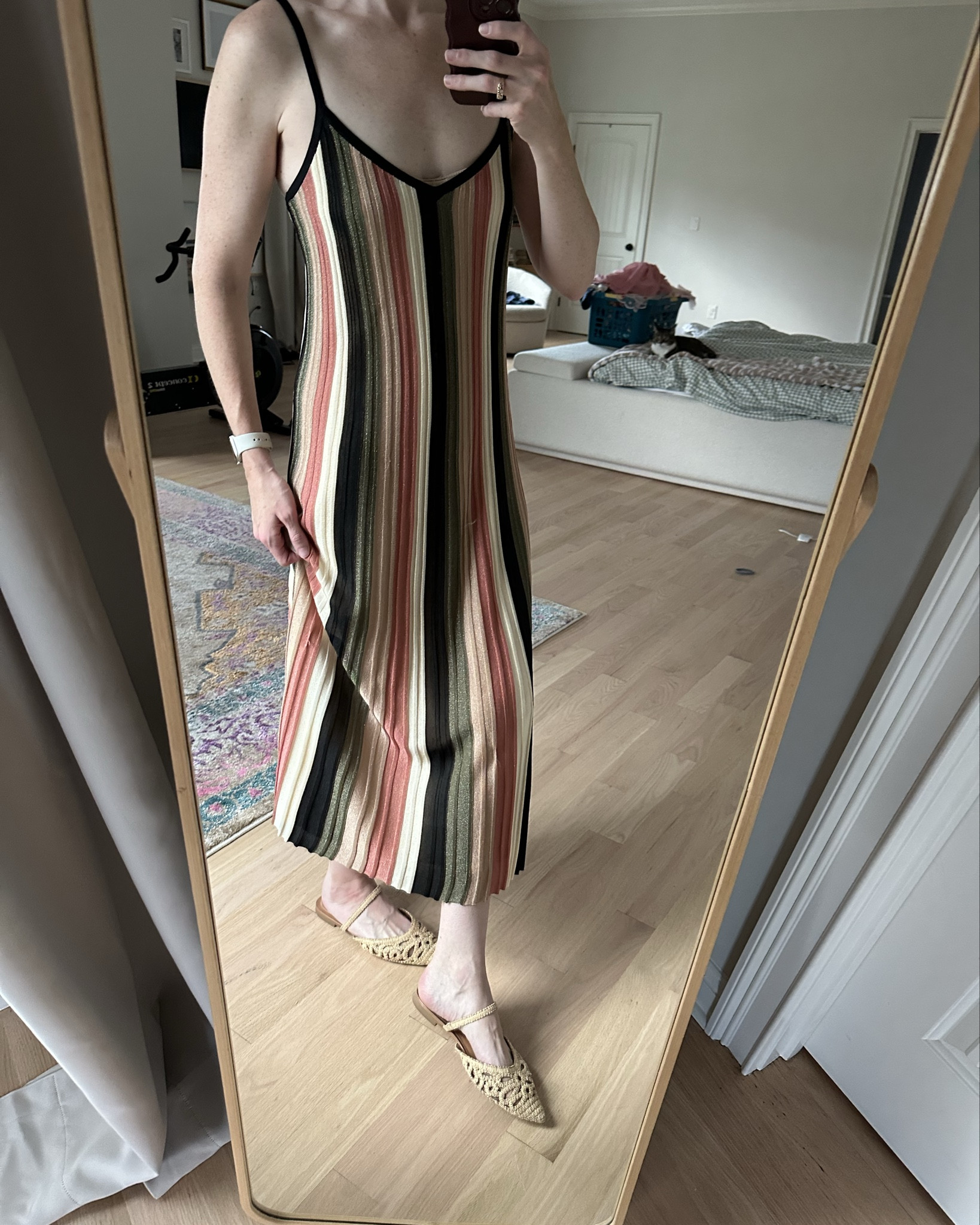 this dress is like a flowy hug from sezane 🦋 and the shoes are a banging Target deal 🎯 

#LTKSeasonal #LTKWedding #LTKShoeCrush