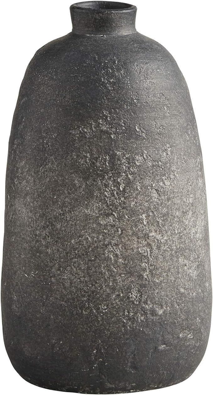 47th & Main Rustic Ceramic Vase, Small, Black | Amazon (US)