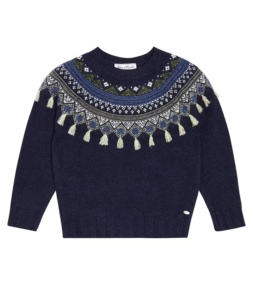 Tartine et Chocolat Pull en jacquard de laine mélangée | Mytheresa (FR)