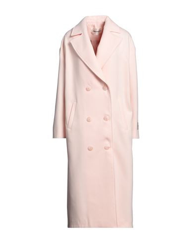 Hinnominate Woman Coat Light pink Size S Polyester, Viscose, Elastane | YOOX (US)