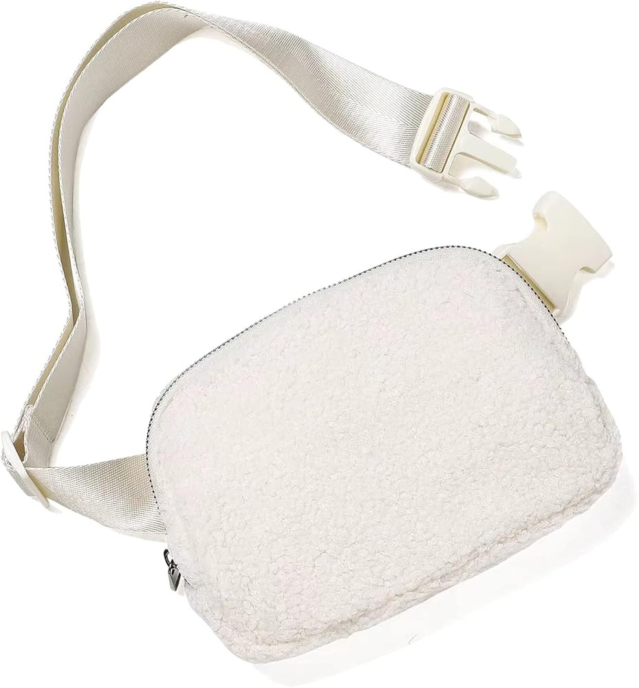 QIANLE Women Mini Everywhere Belt Bag with Adjustable Strap Mens Waist Fanny Pack for Running - F... | Amazon (US)