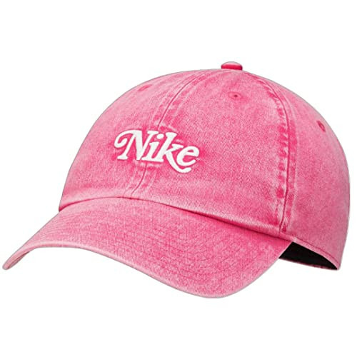 Nike Adult Heritage 86 Washed Strapback Adjustable Golf Hat Cap (Active Pink/Summit White) | Amazon (US)