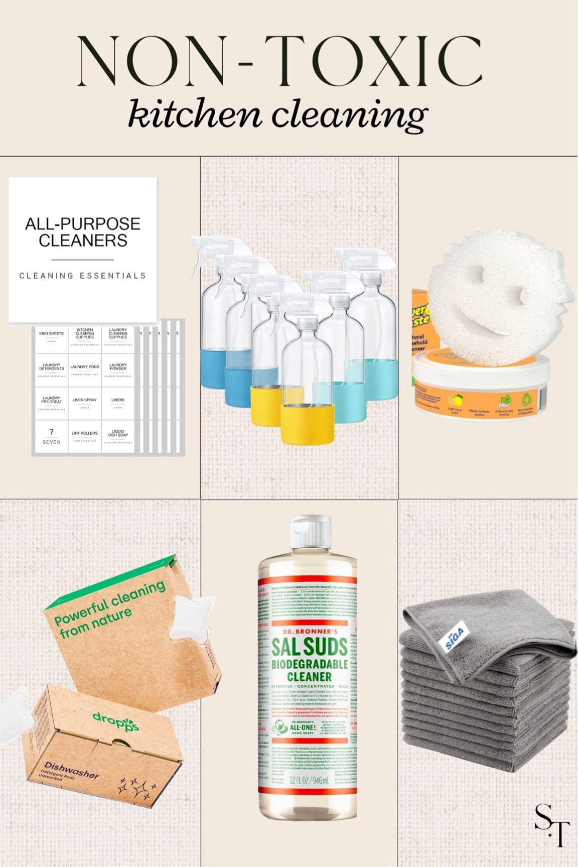Non toxic kitchen cleaning products 

#LTKstyletip #LTKhome #LTKsalealert