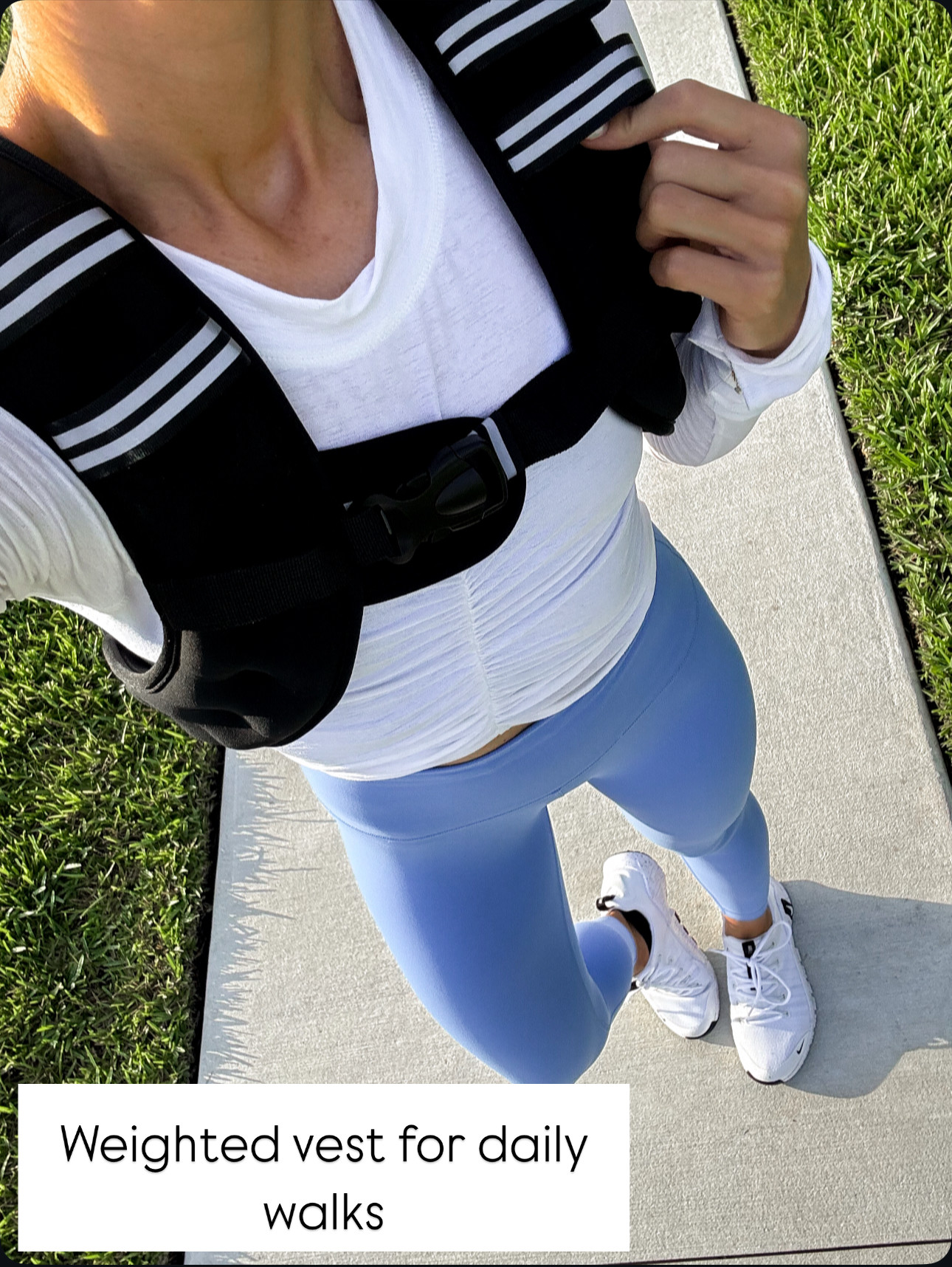 Nike shoes on sale now!
Activewear, weighted vest, hot girl walk, gym outfit, annabrstyle 

#LTKfitnessgoals #LTKActive #LTKootd