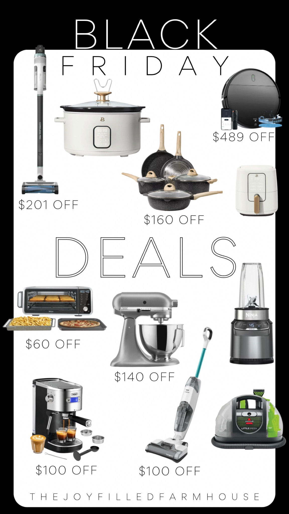 Early Black Friday deals on home items.

Kitchen Black Friday deals
Home Black Friday deals
Home gifts 
Holiday sales
Walmart deals 
Tineco
Ninja 
Drew Barrymore 
Shark
Kitchenaid mixer

#LTKHoliday #LTKhome #LTKHolidaySale