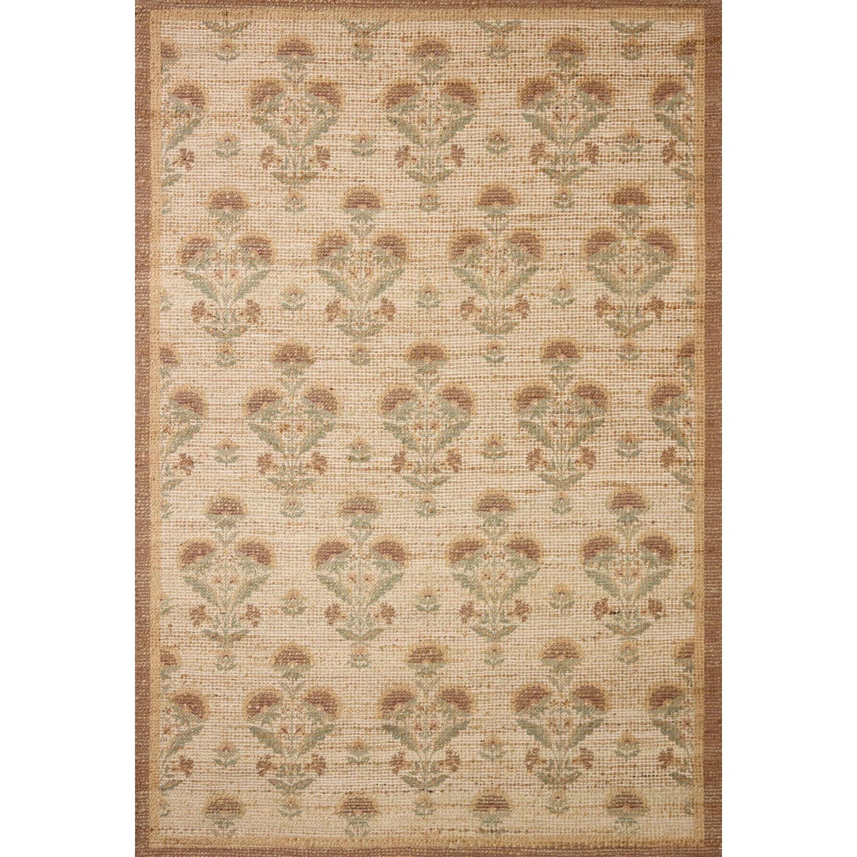 Chris Loves Julia x Loloi Rue Wheat / Sage Area Rug | Wayfair North America