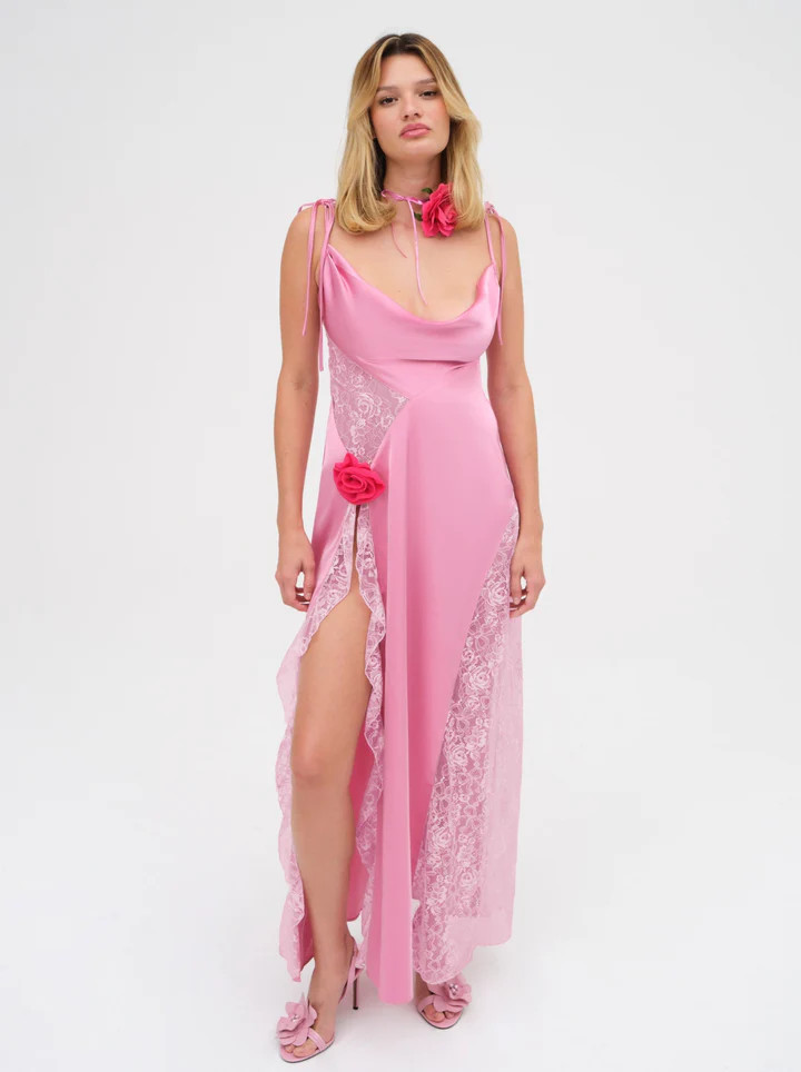 Keaton Maxi Dress — Pink | For Love & Lemons
