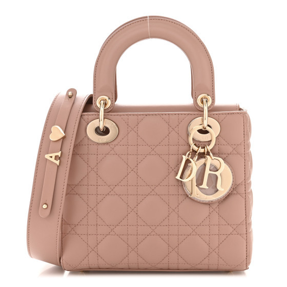 Lambskin Cannage Small Lady Dior Fard | FASHIONPHILE (US)