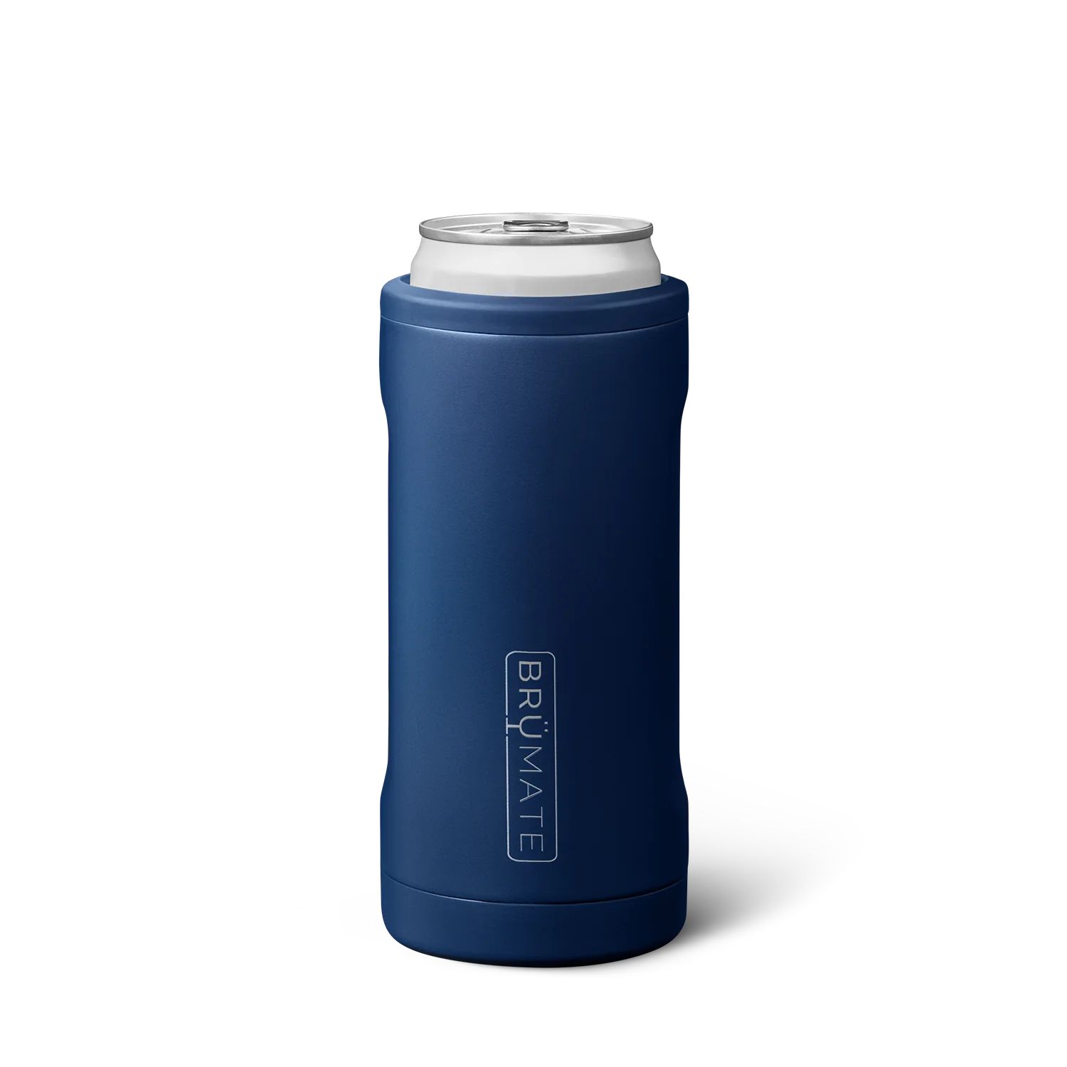 Hopsulator Slim | Matte Navy | 12oz Slim Cans | BruMate