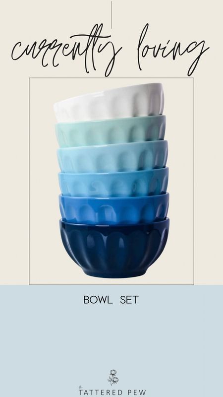 Currently loving these ceramic cereal bowls! I’m obsessed with the gorgeous blue ombré effect! These could be used for a variety of different foods (not just cereal), and they’re also dishwasher safe!

#LTKFind #LTKhome #LTKunder50