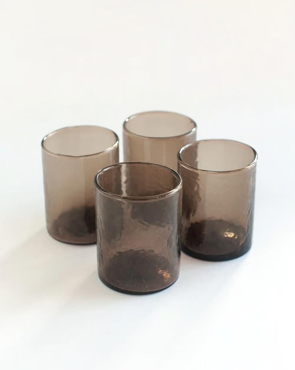 Creative Women Recycled hammered small glasses S/4 - Amber | Wayfair | Wayfair North America