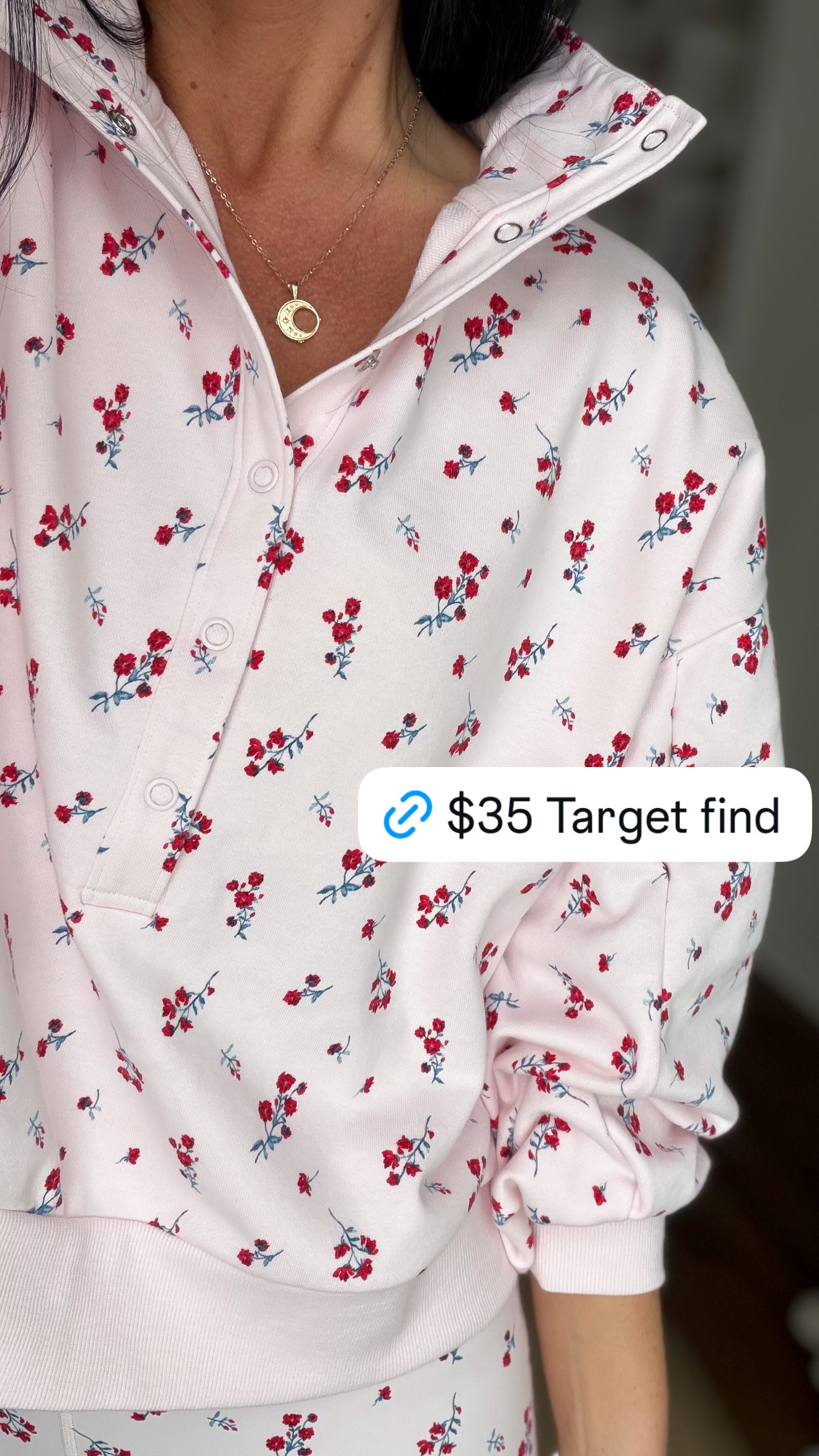 This floral pullover is so cute and perfect for spring! Also comes with matching pants! Would be really cute for Valentine's Day too!

matching set, florals, spring style, floral pullover, light pink, pink pullover, preppy style, classic style new arrival, Valentine's Day 

 #LTKValentine #LTKootd #LTKSeasonal