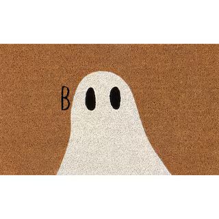 Home Accents Holiday Boo Ghost 18 in. x 30 in. Coir Doormat 60115306518x30 - The Home Depot | The Home Depot