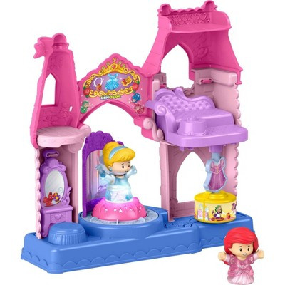 Fisher-Price Little People DISNEY Princess Shimmer & Glow Dress Shop Toddler Playset & 2 Figures | Target