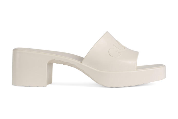 Gucci Women's rubber slide sandal | Gucci (US)