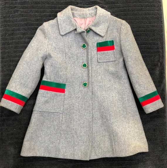Vintage Wool Winter Coat Little Girl - Etsy | Etsy (US)