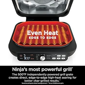 Ninja IG651 Foodi Smart XL Pro 7-in-1 Indoor Grill/Griddle Combo, use Opened or Closed, with Grid... | Amazon (US)