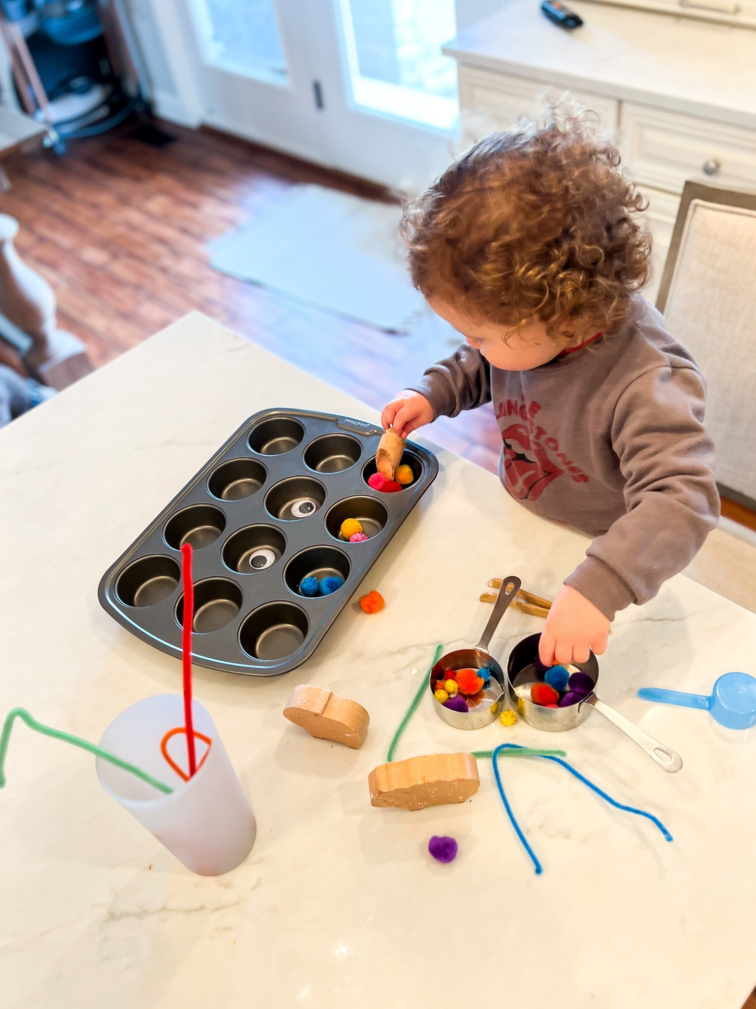 Toddler activity - 


Target find, toddler, activity, Rolling Stones, pipe cleaners, crafts, toddler crafts, Montessori, play time 

#LTKbaby #LTKkids #LTKfamily