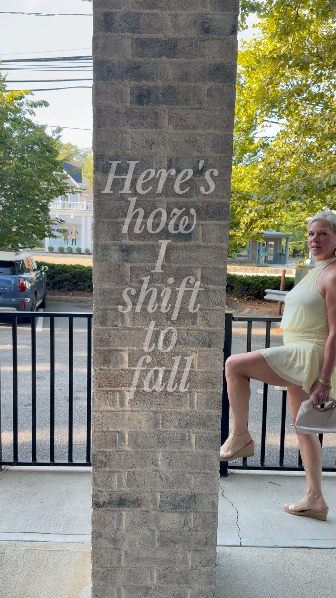 Transitioning from summer to fall real quick. 🍂 This rust suede cold-shoulder dress is giving fall vibes with warm color and texture, paired with tan booties and a structured bag. Easy, elevated fall fashion for women over 50. Items linked below, similar items included — shop before they sell out! 🤎 #falldress #falltransition #womenover50 #fashionover50 #falloutfits #LTKover50 #LTKstyletip 

 #LTKootd #LTKSeasonal #LTKOver40