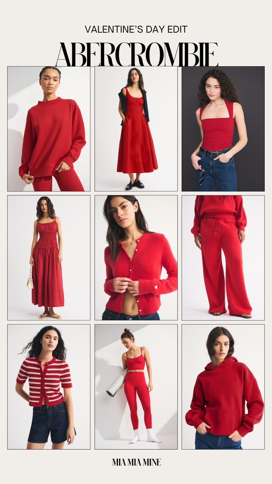 Abercrombie Valentine’s Day outfits on sale 
Valentines day workout sets, lounge sets and sweaters 


#LTKValentine #LTKSeasonal #LTKootd