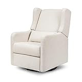 Carter's by DaVinci Arlo Recliner and Swivel Glider in Performance Cream Linen, Water Repellent & St | Amazon (US)