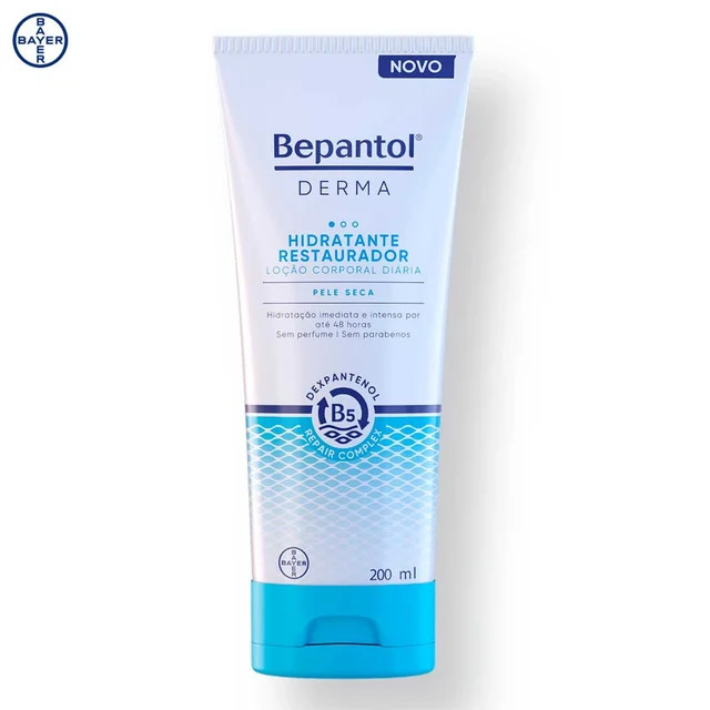 Loção Corporal Hidratante Restaurador Bepantol Derma 200ml | Drogasil BR