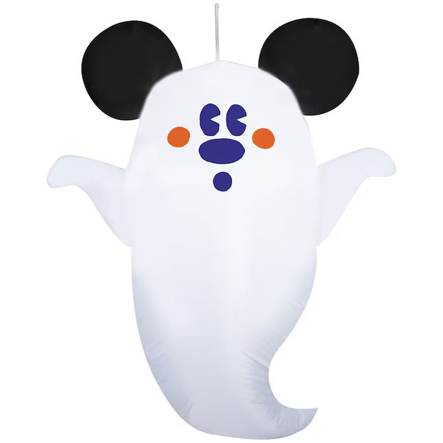 Disney 4-ft Pre-Lit Mickey Mouse and Friends Mickey Mouse Ghost Inflatable | Lowe's