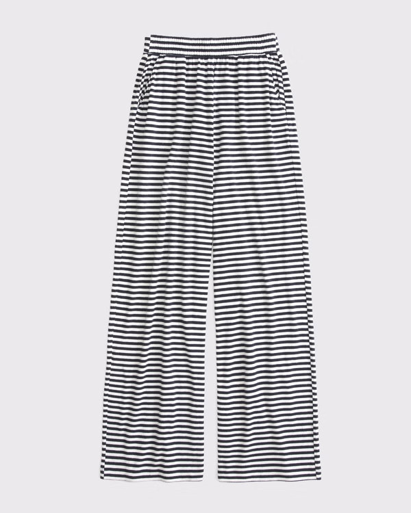 Lounge Brushed Wide Leg Sweatpant | Abercrombie & Fitch (US)