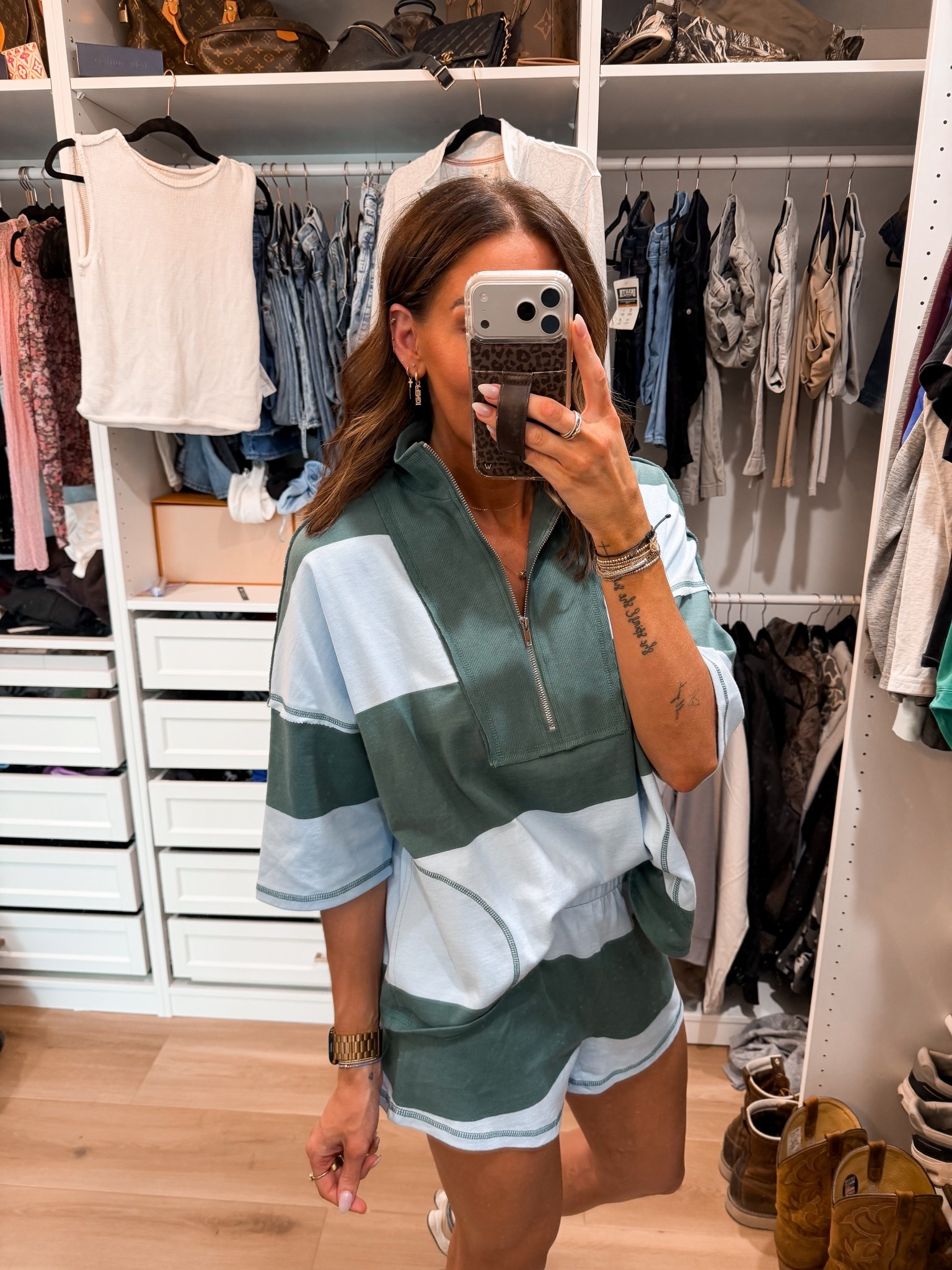 Found this color combo in stock! I did a small! 

#LTKootd #LTKTall