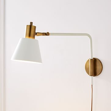West Elm &amp; Rejuvenation Cylinder Adjustable Sconces | West Elm | West Elm (US)