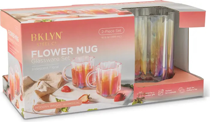 Core Home Set of 2 Flower Mugs | Nordstromrack | Nordstrom Rack