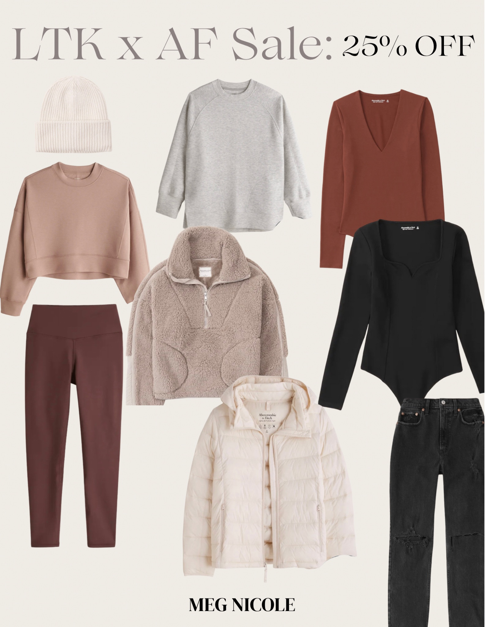 my picks for the LTK Abercrombie sale!
sweaters, bodysuits, jeans, leggings, crew necks, jackets

#LTKxAF #LTKunder100 #LTKsalealert