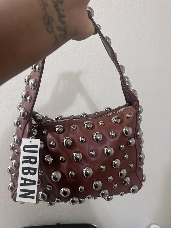 Silence + Noise Mona Studded Shoulder Bag | Urban Outfitters (US and RoW)